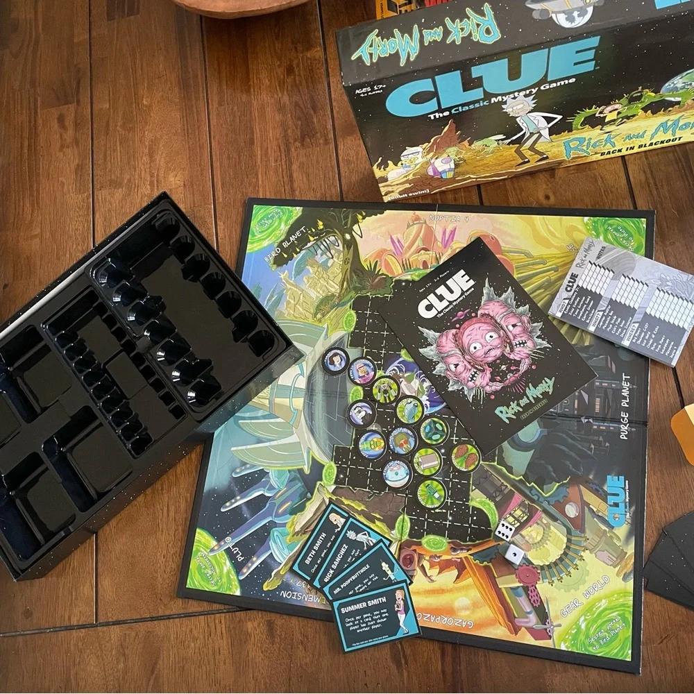 Rick and Morty Clue Board Game - Picture 11 of 12